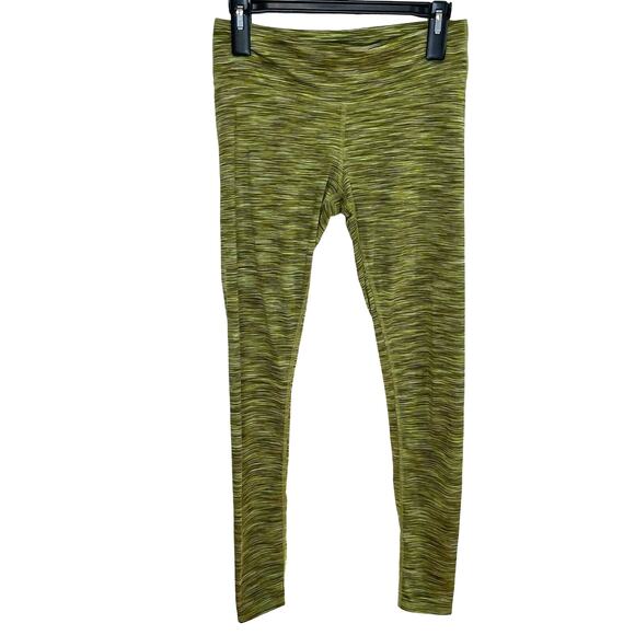 ALO Yoga Pants - Alo Yoga Green Leggings M Womens Airbush Space Dye Athletic Athleisure Casual